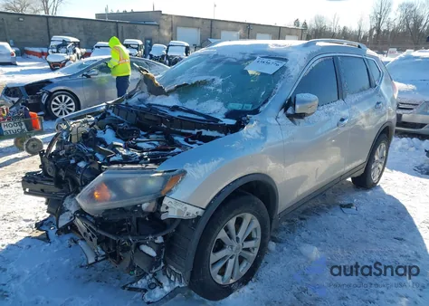 2014 Nissan Rogue Sv from USA, damaged, VIN 5N1AT2MV4EC870283